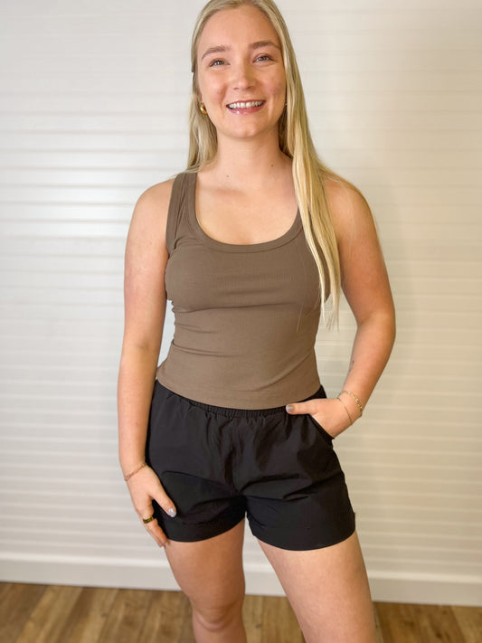 Keyhole Ribbed Tank - Java