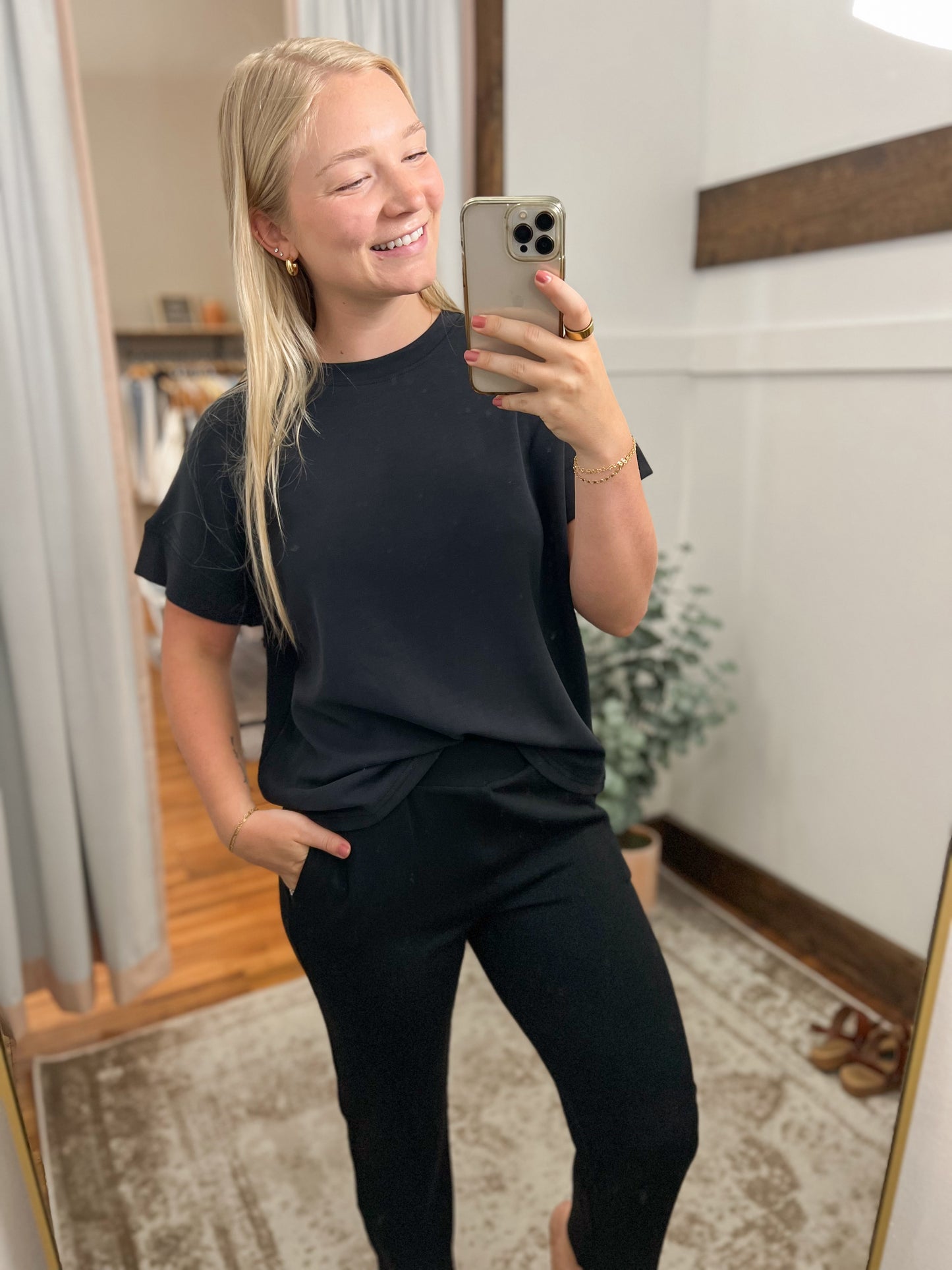 Scuba Short Sleeve Tee - Black