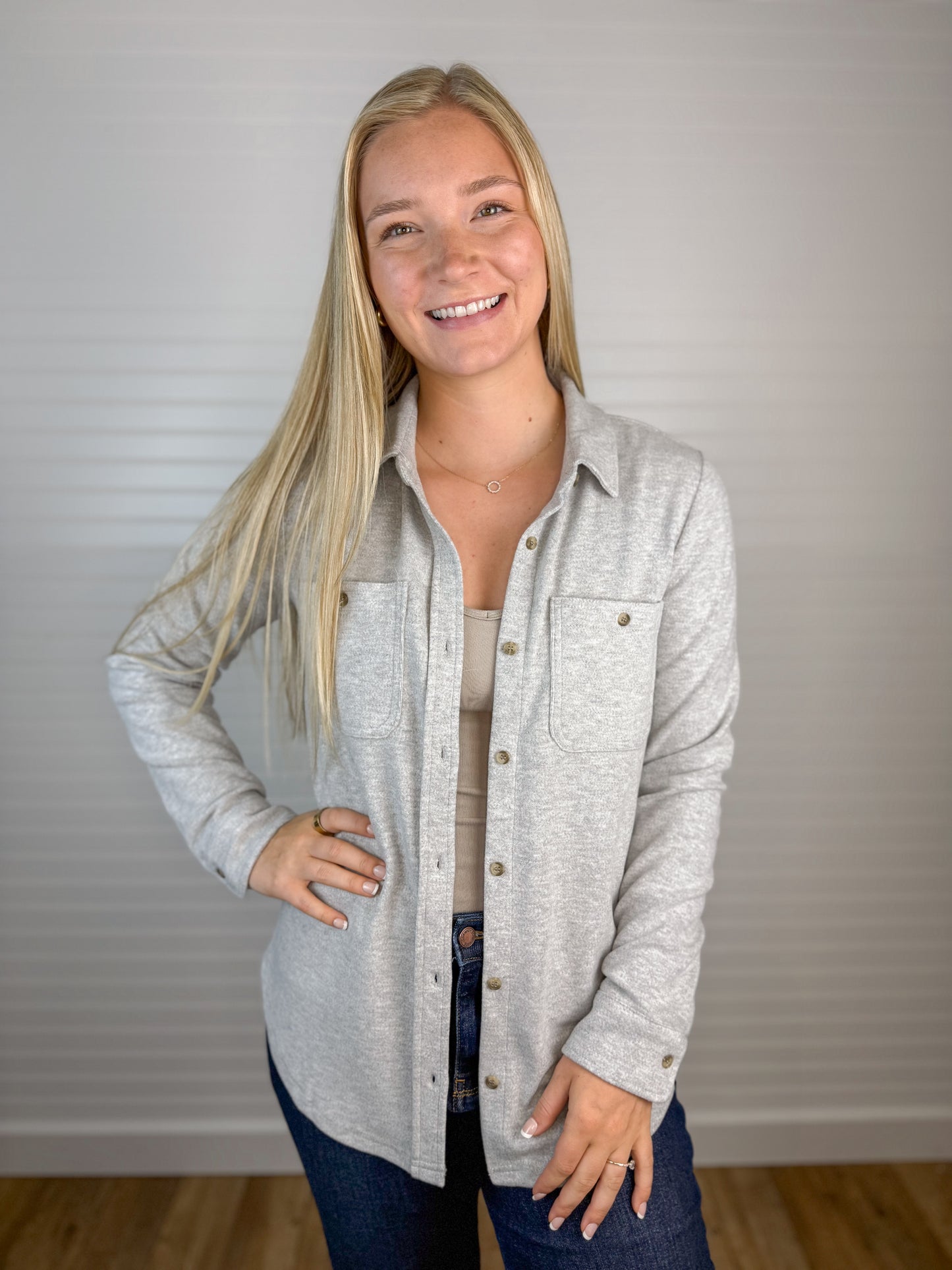 Lewis Soft Button Down Top (2 colors)