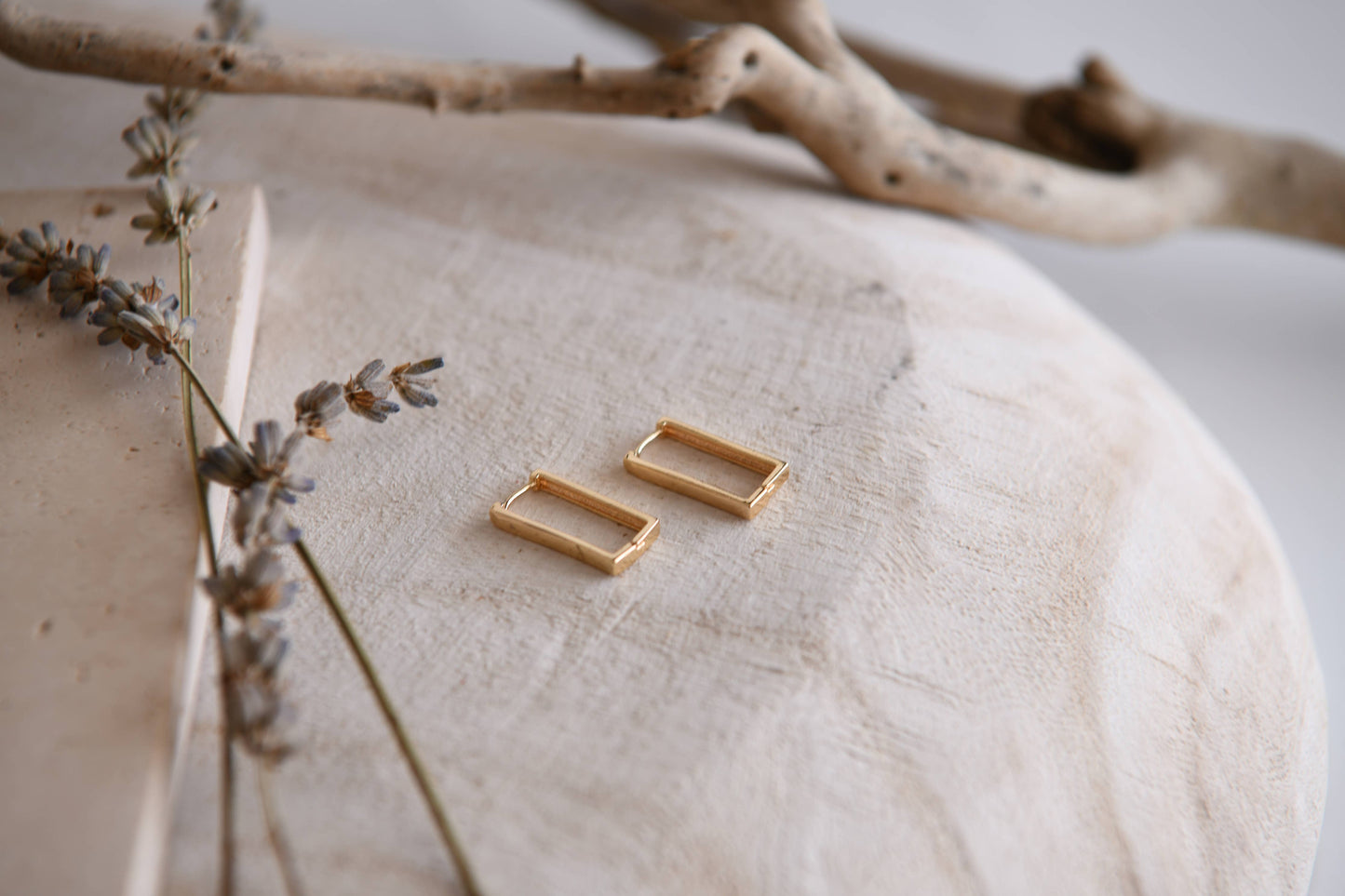 Gold Plated Stainless Steel Earrings