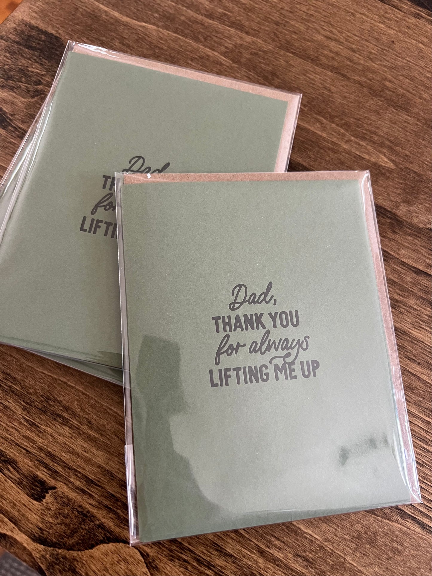Lifting Me Up Greeting Card
