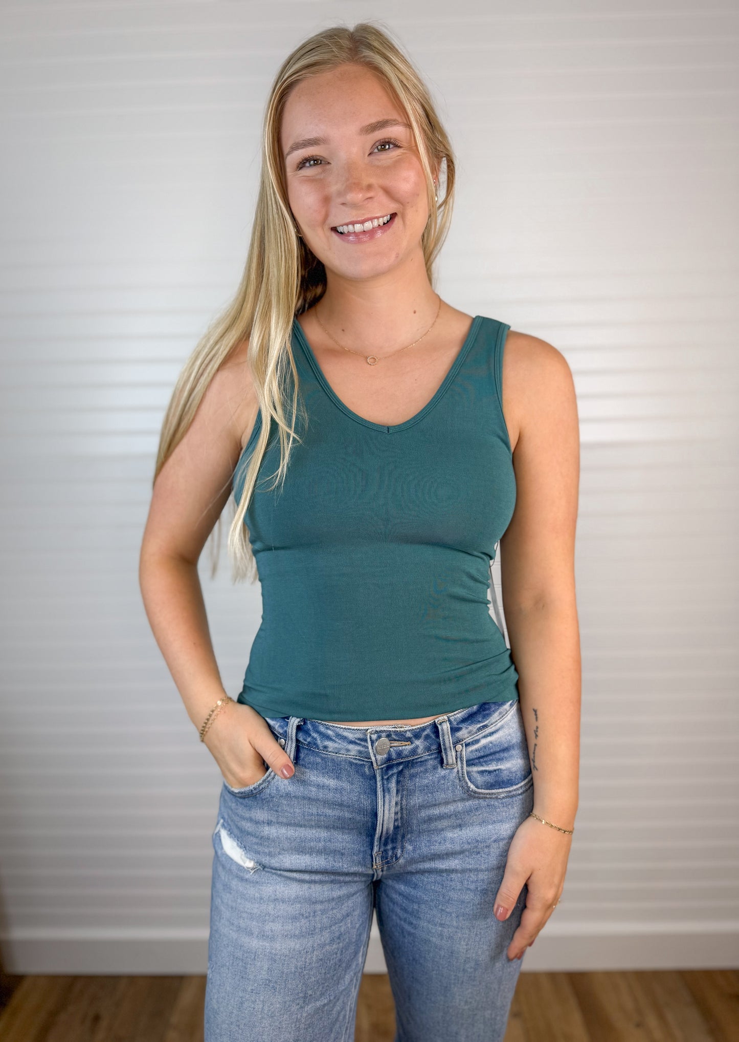 Built-In-Bra Tank (3 colors)