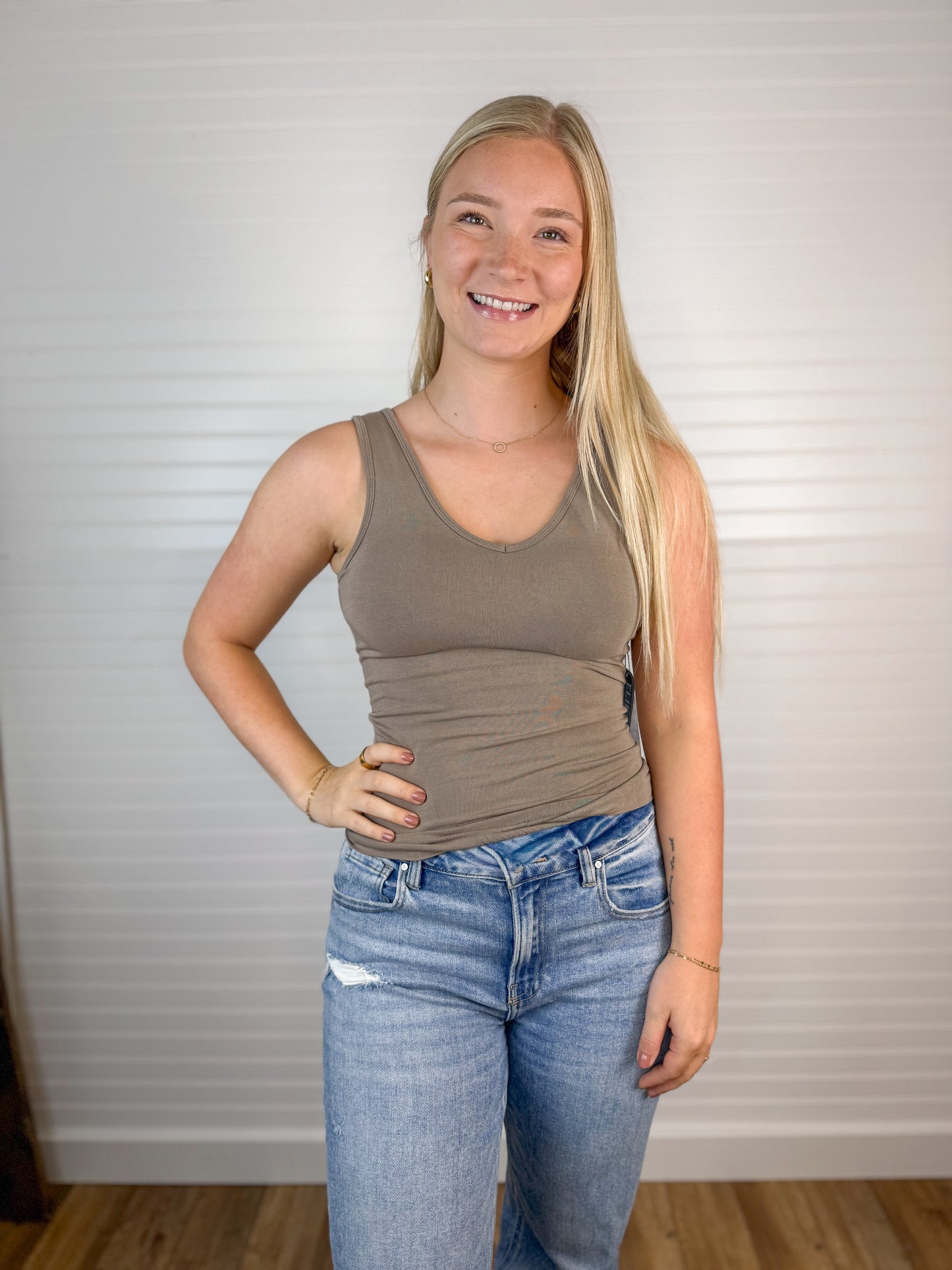 Built-In-Bra Tank (3 colors)