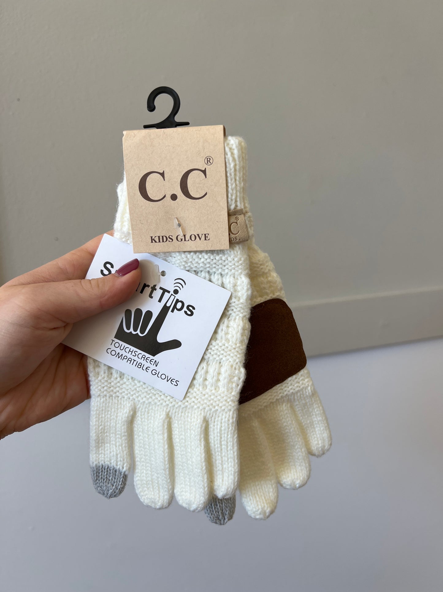 C.C. Kids Knit Gloves
