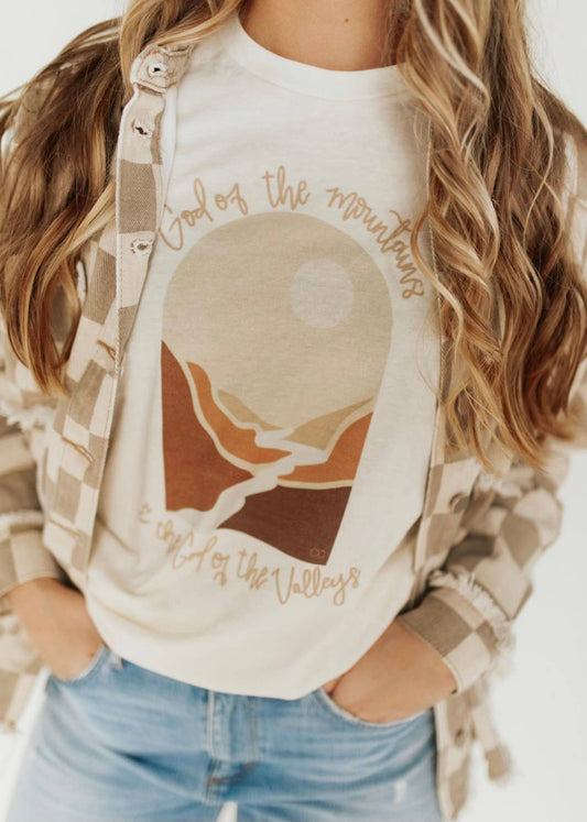 God of the Mountains Graphic Tee - Off White