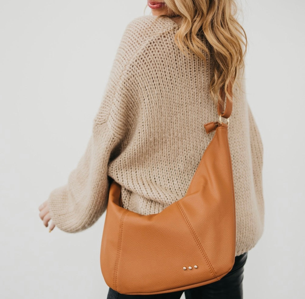 Hattie Shoulder Hobo Bag (3 colors)