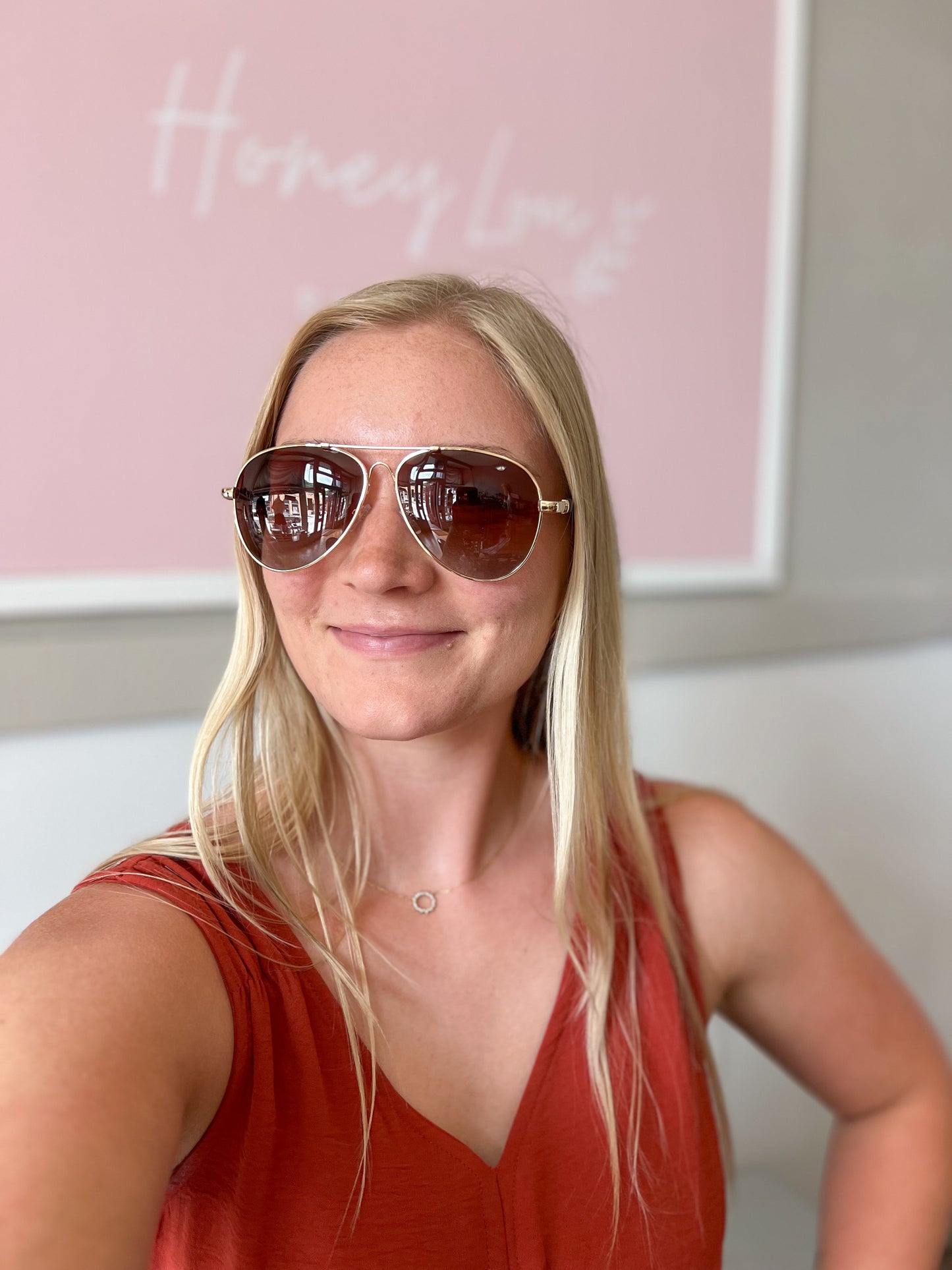 Round Aviator Sunglasses (2 colors)