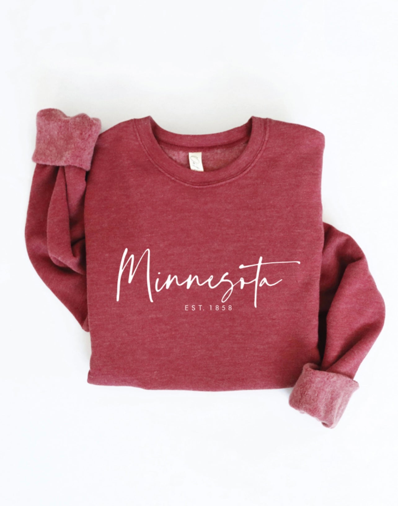Minnesota Graphic Crewneck - Maroon
