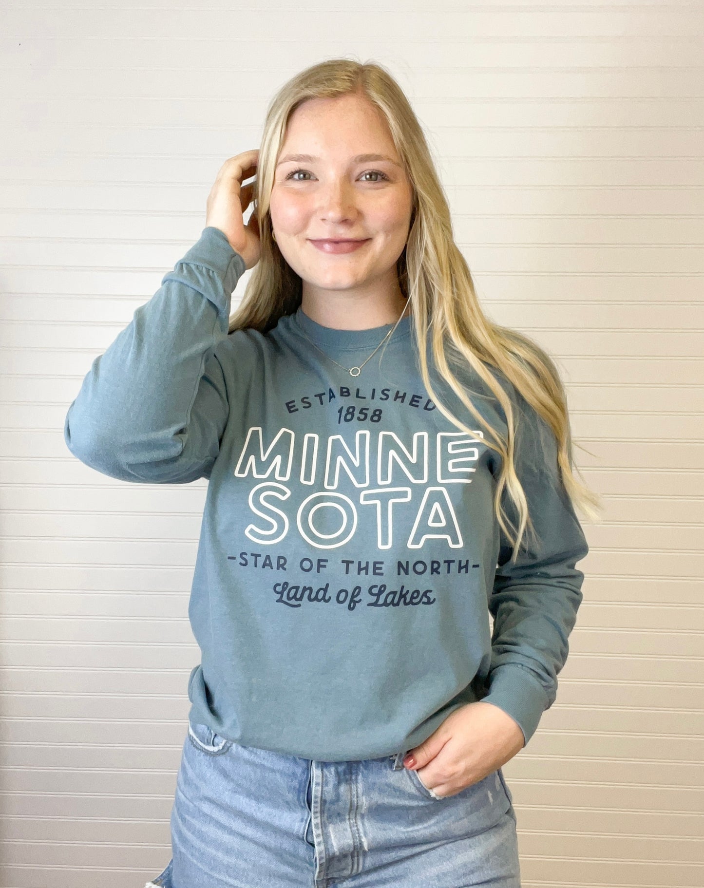 Minnesota Long Sleeve - Blue