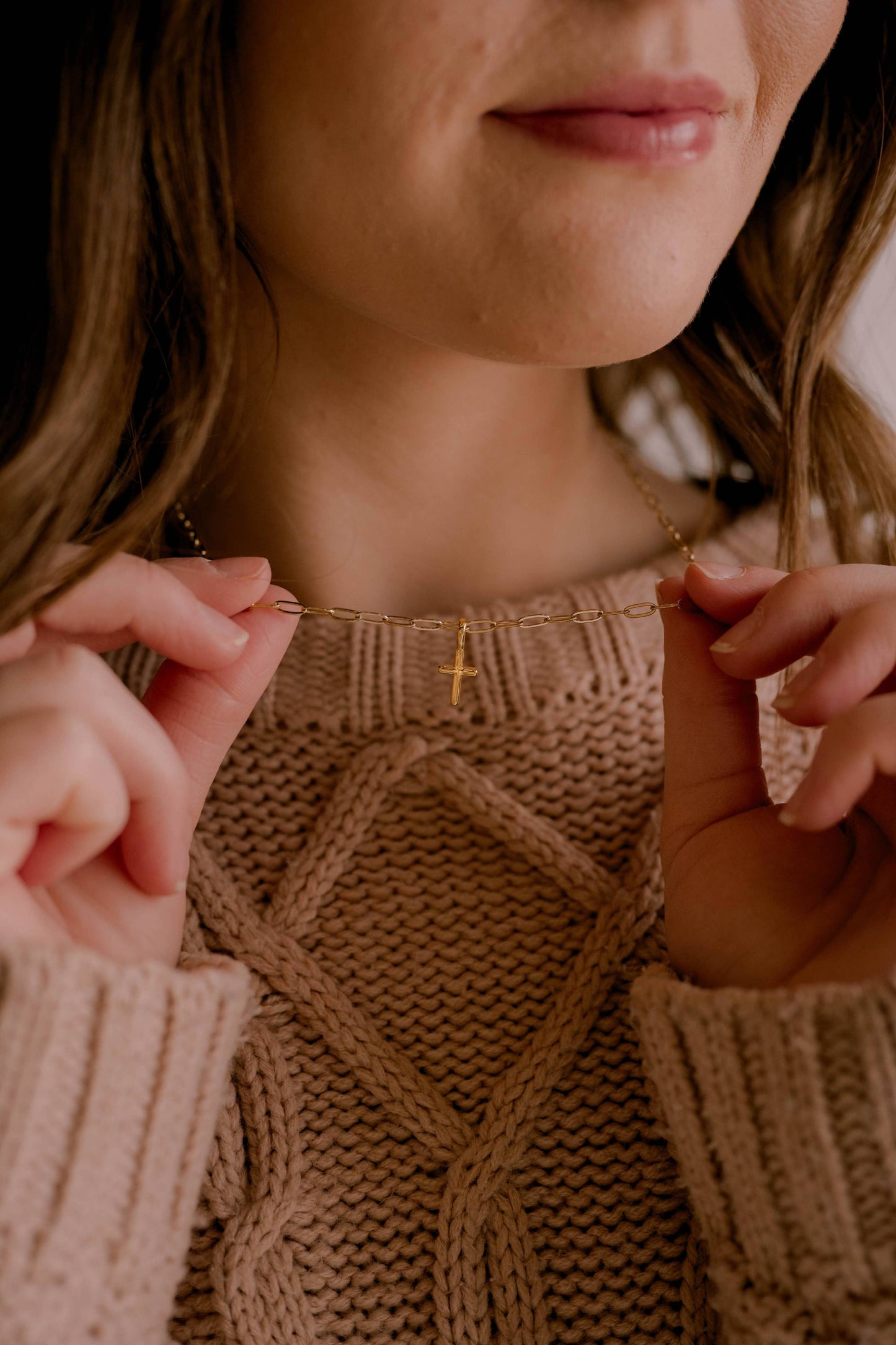 Deeply Loved Fully Known Charm Necklace - 14k Water Resistant