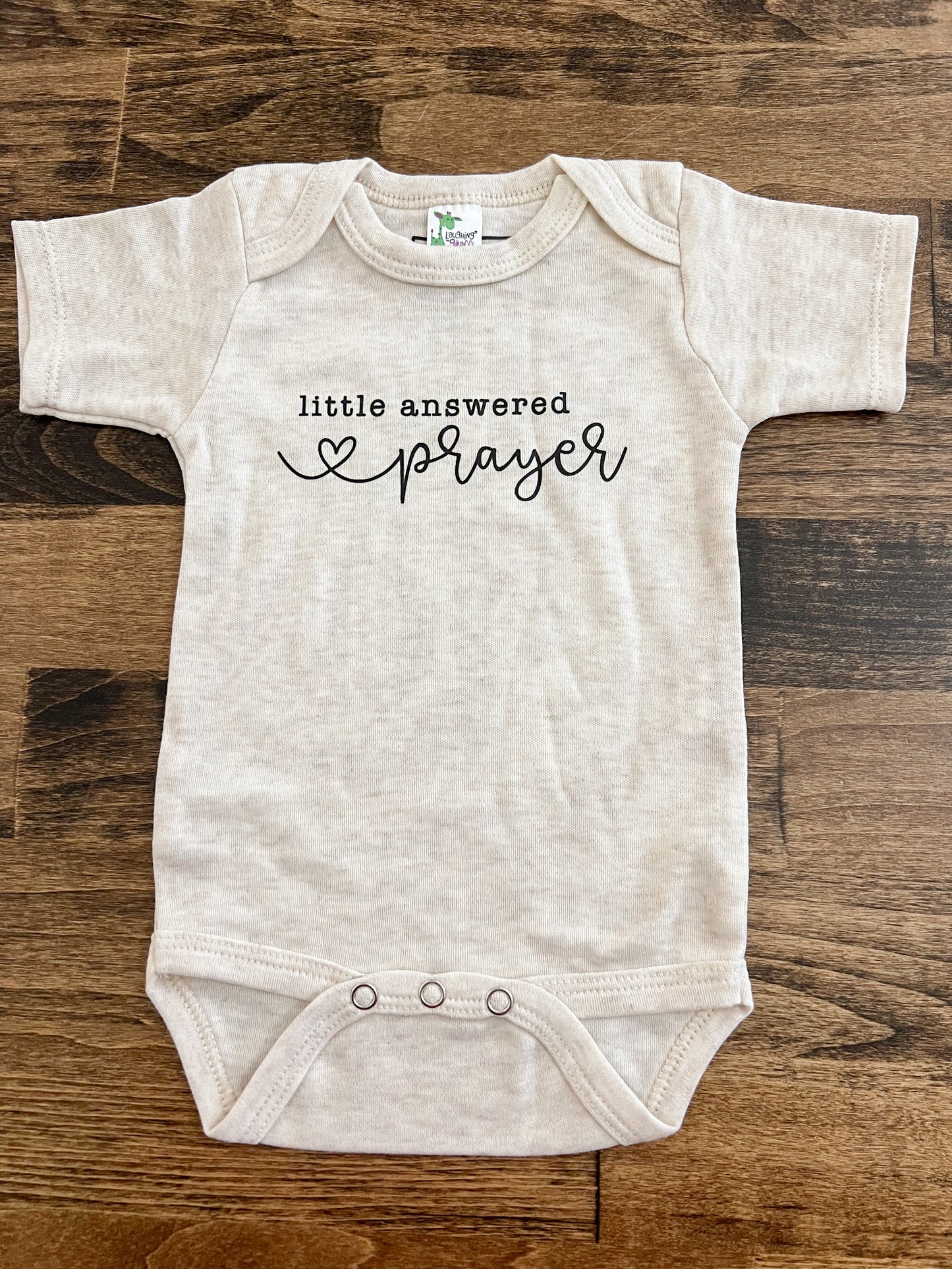 Little Answered Prayer Onesie