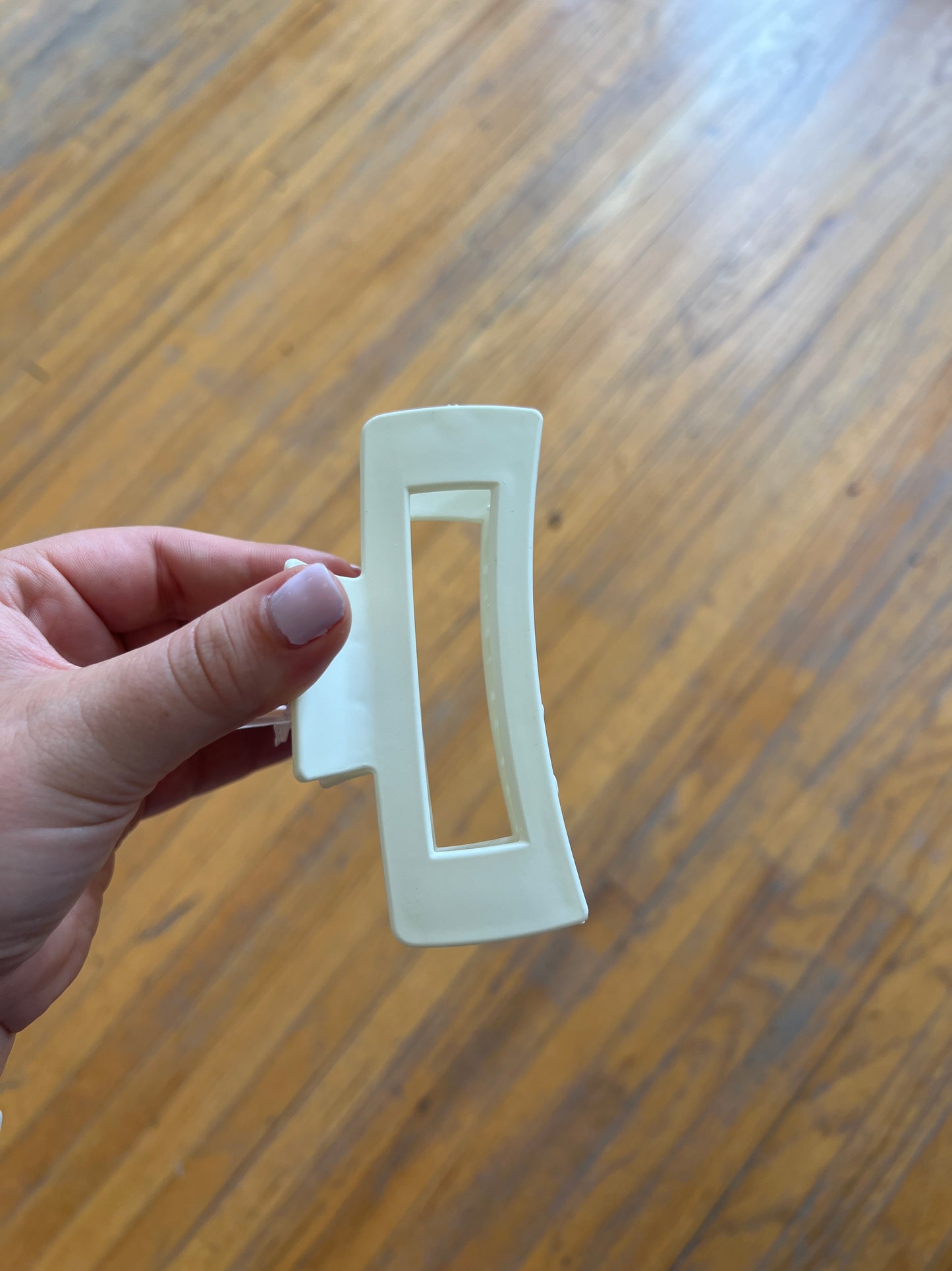 Large Rectangle Claw Clip (7 colors)