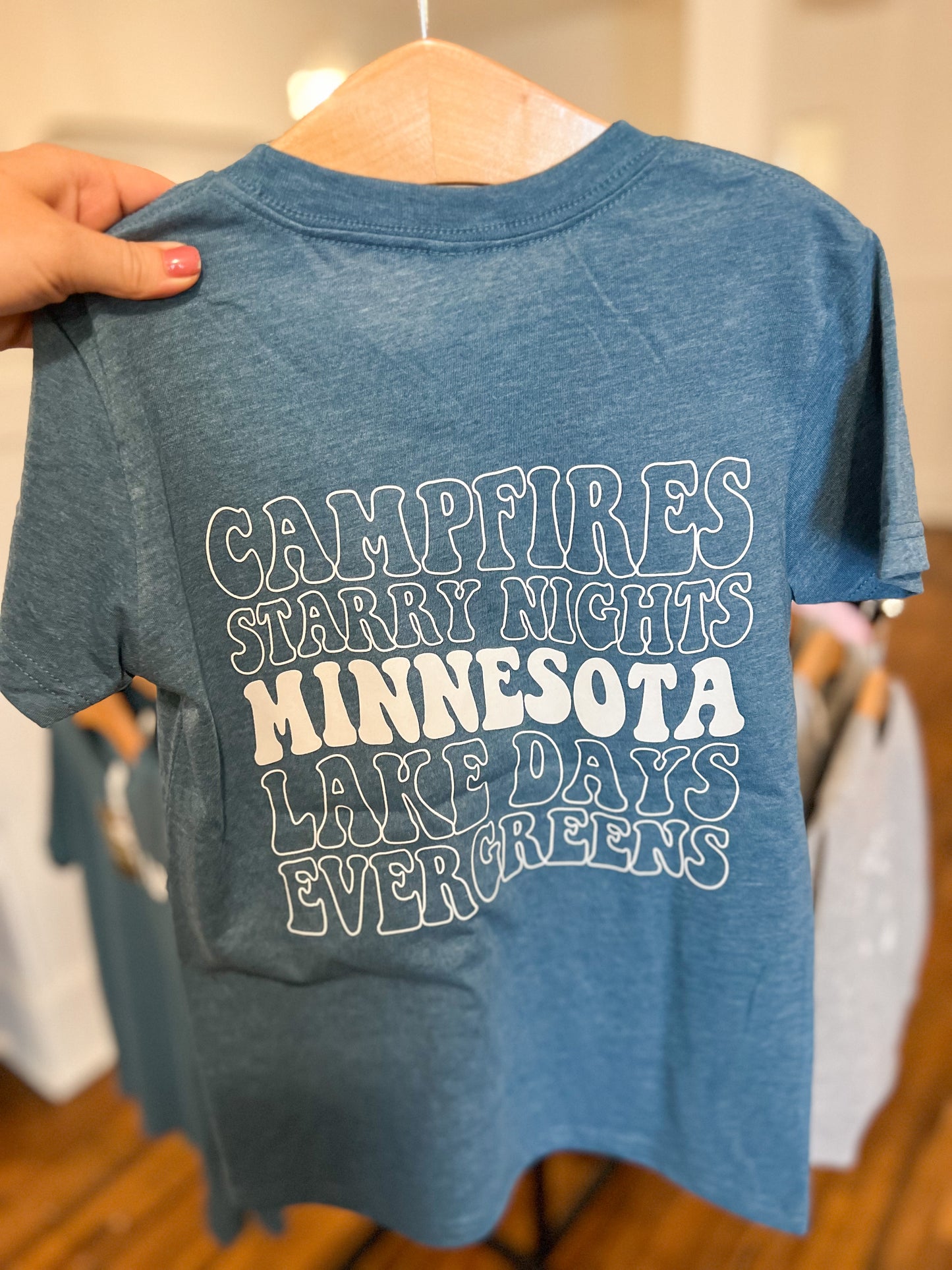Campfire MN Youth Tee - Blue