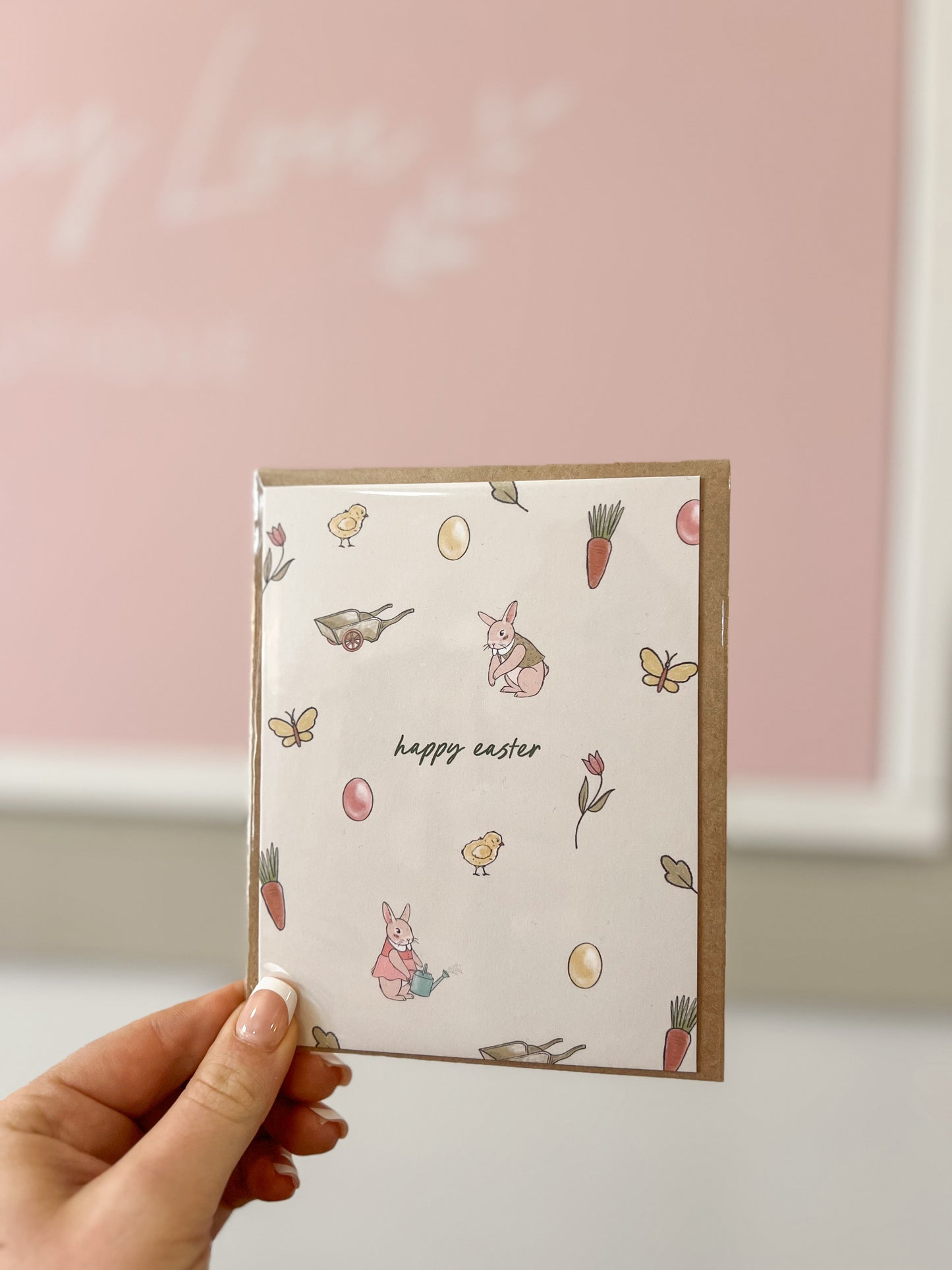 Happy Easter Greeting Card