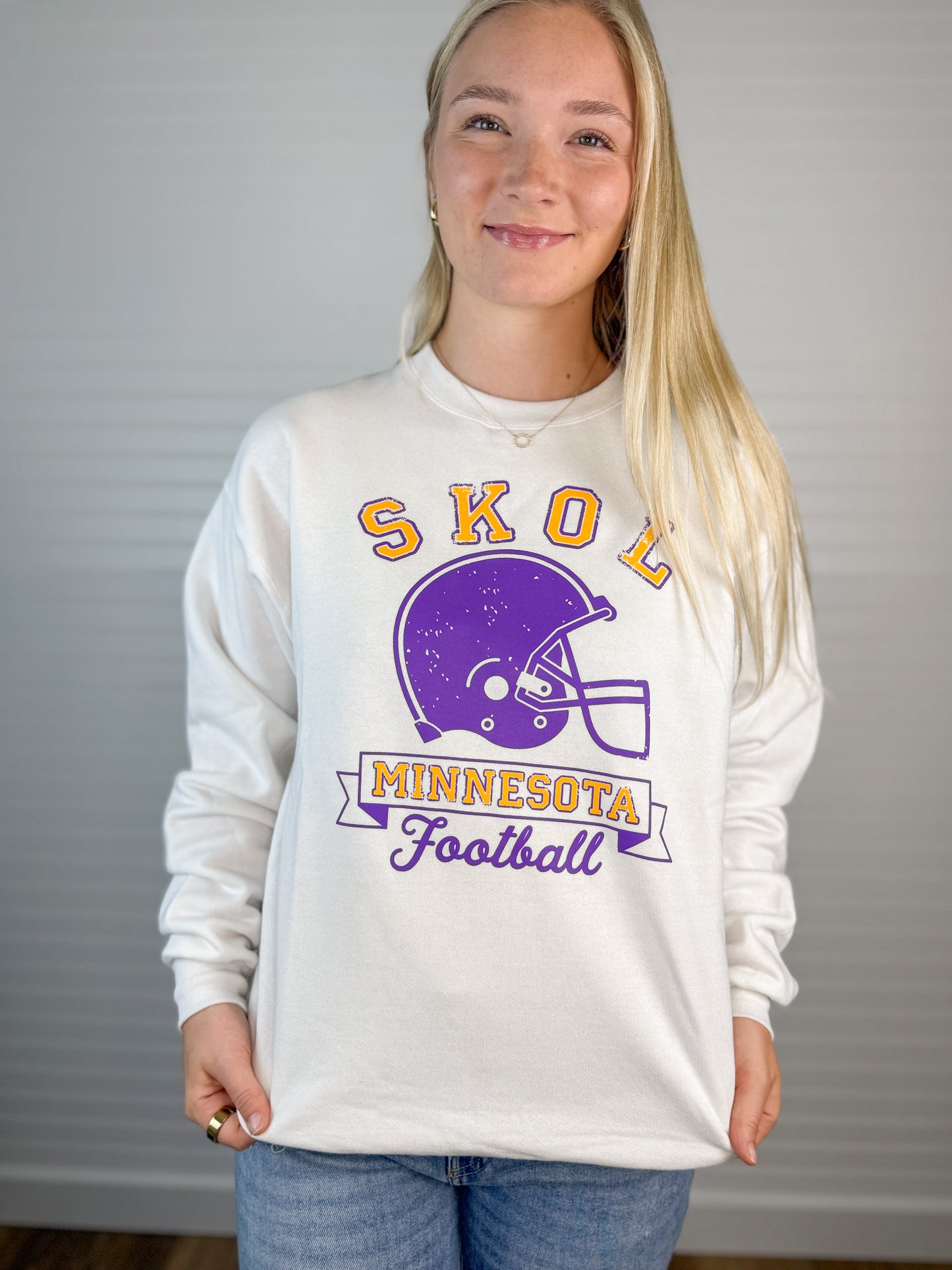 Skol MN Sweatshirt - White