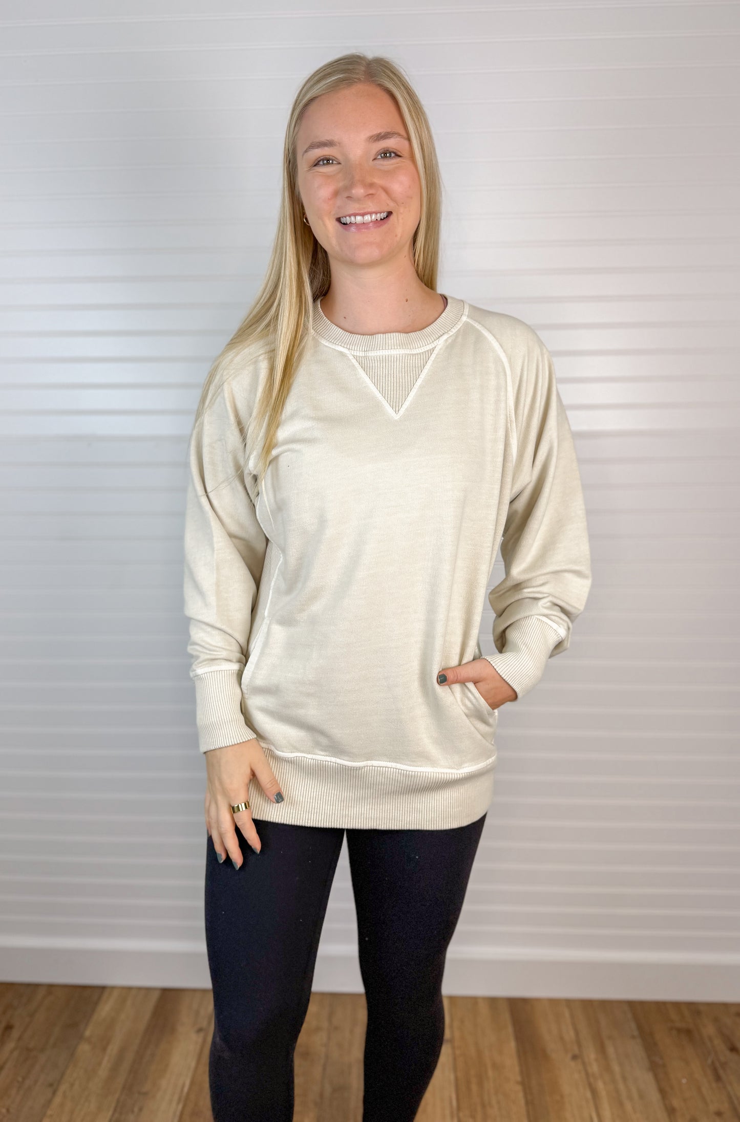 Pigment Dyed French Terry Pullover (8 colors)