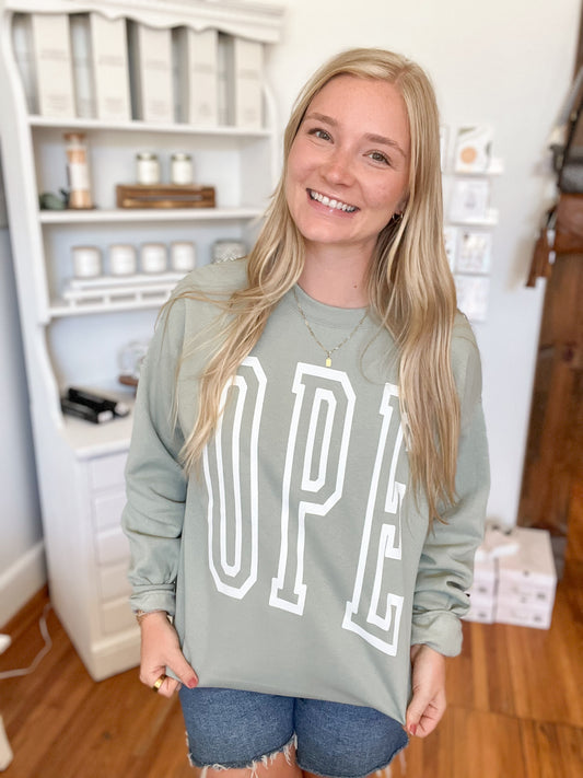 OPE Minnesota Crewneck - Sage