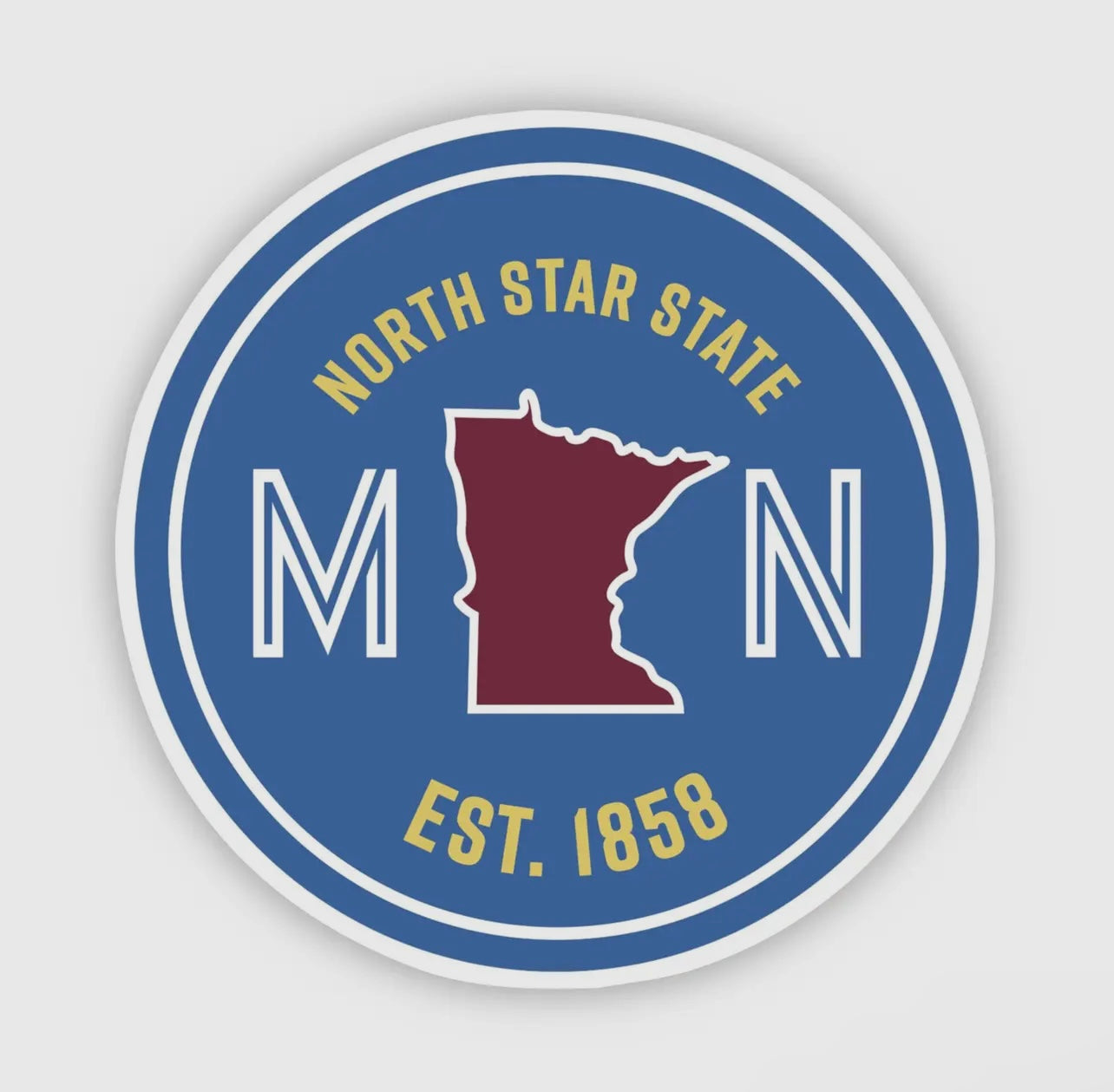 North Star State Sticker
