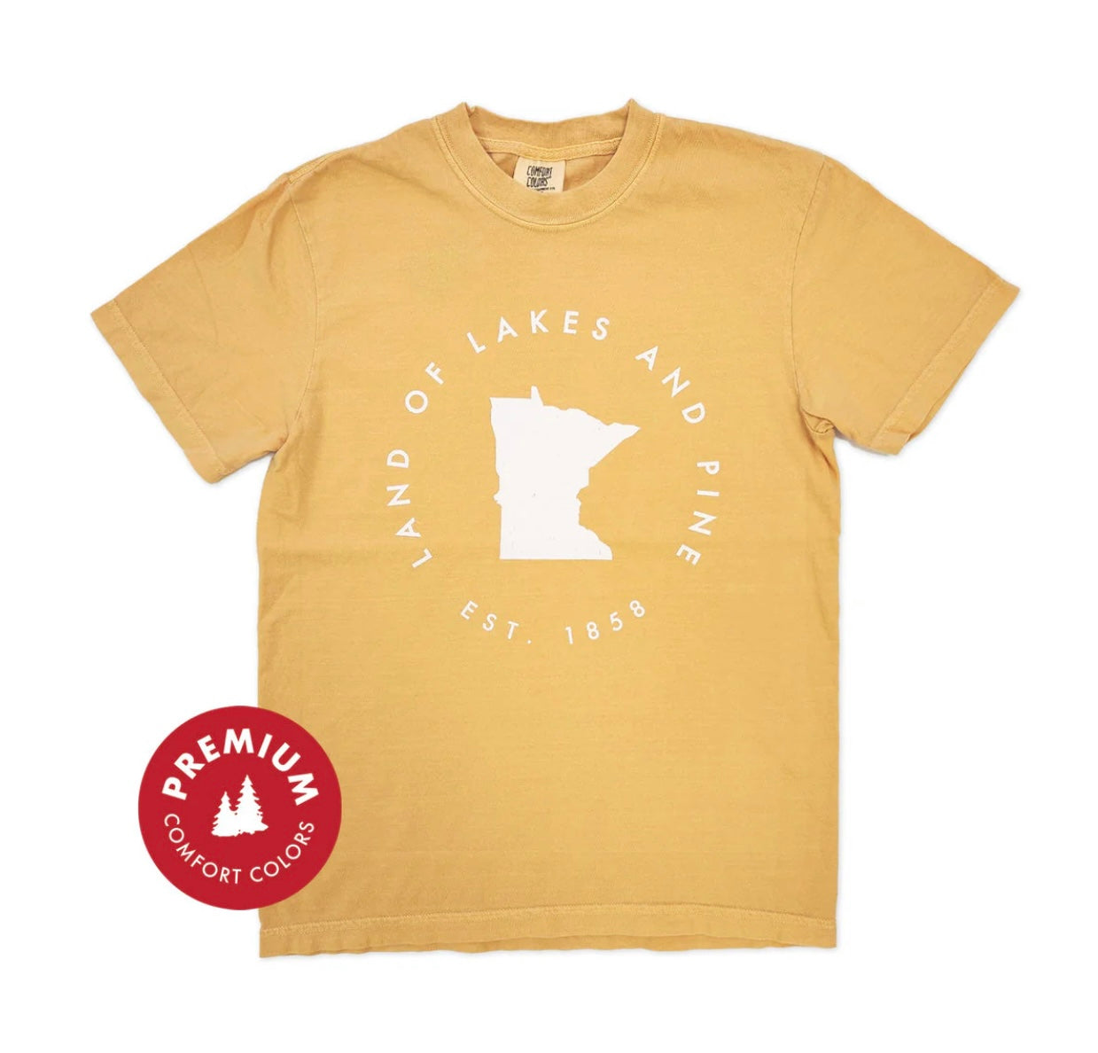 Two Harbors Tee - Mustard