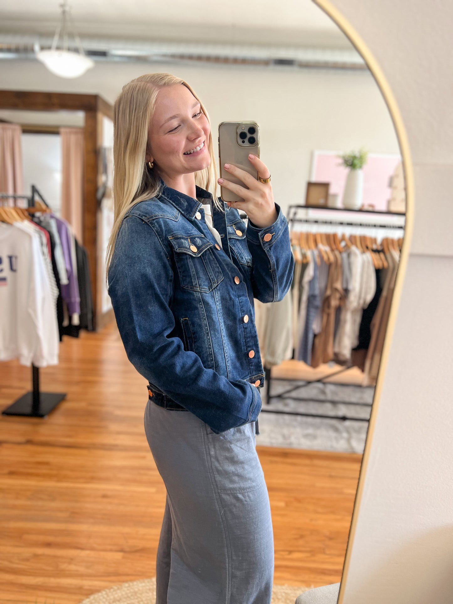 Classic Denim Jacket - Dark Wash