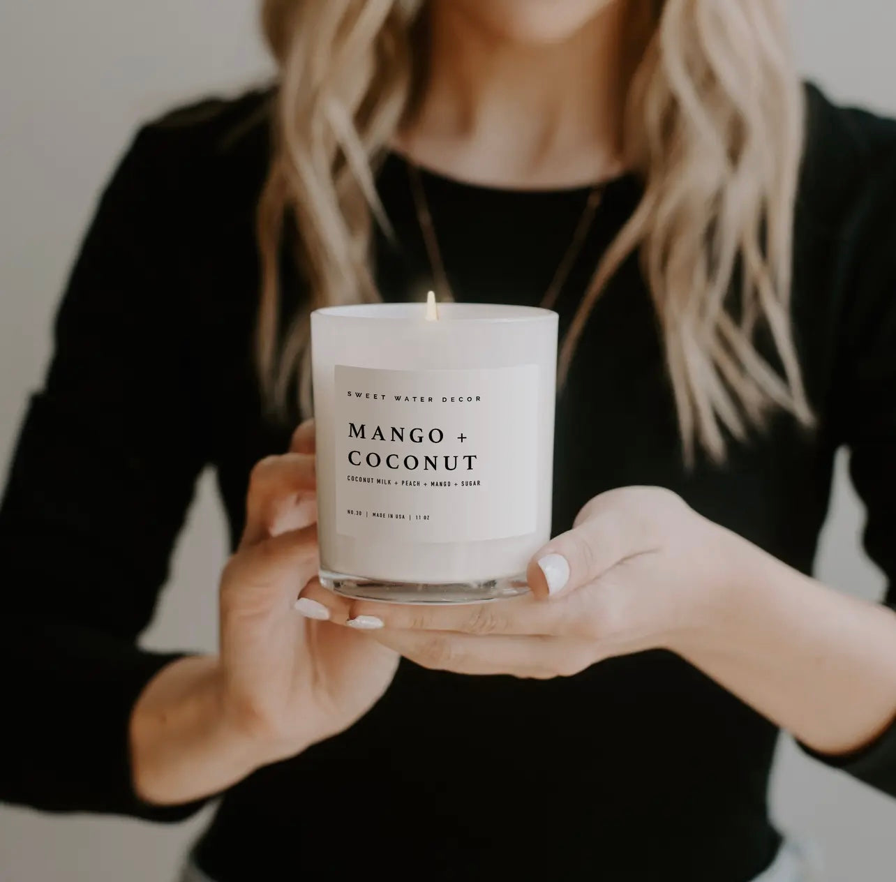 Mango & Coconut Soy Candle - 11oz