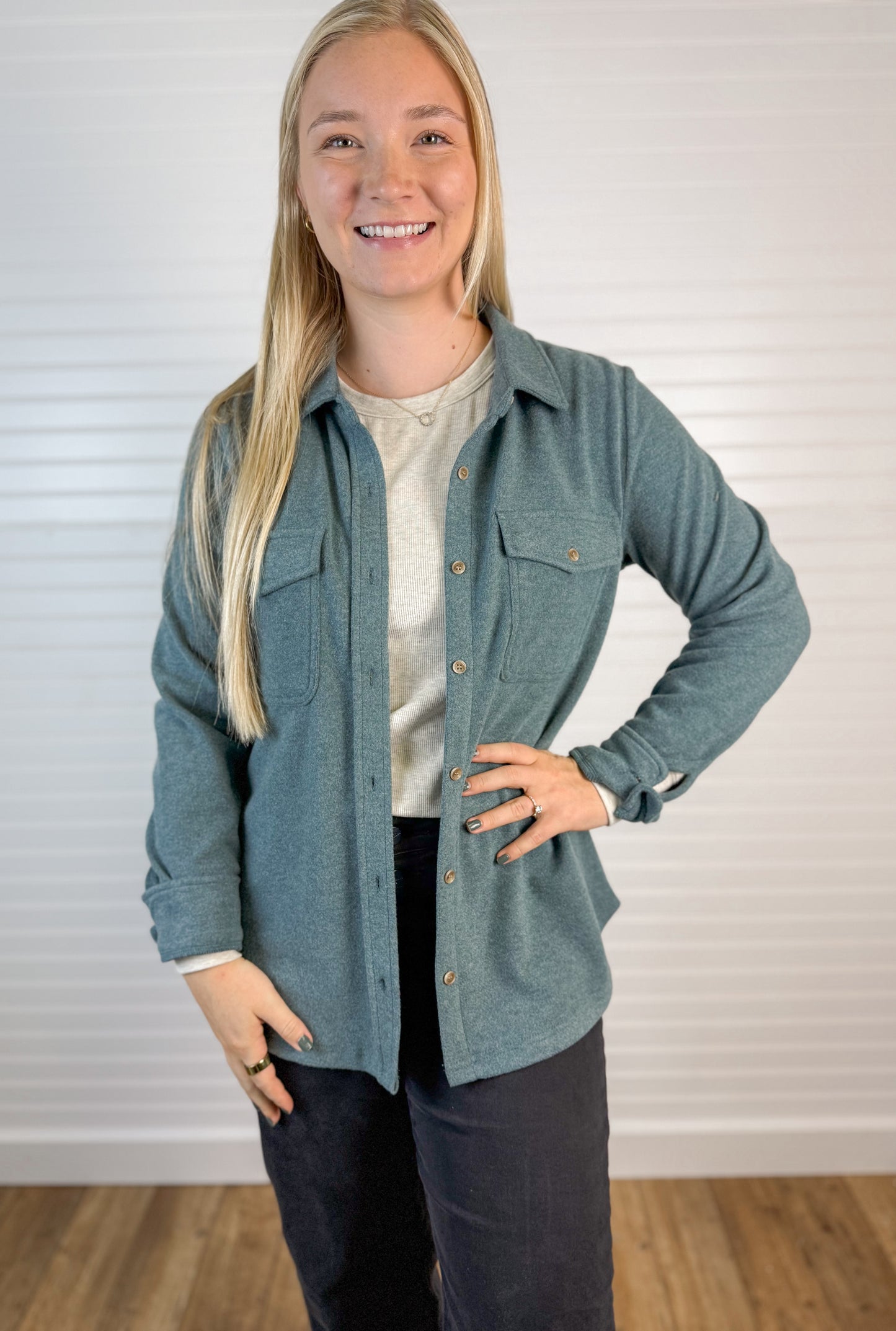 Plush Soft Lightweight Shacket (3 colors)