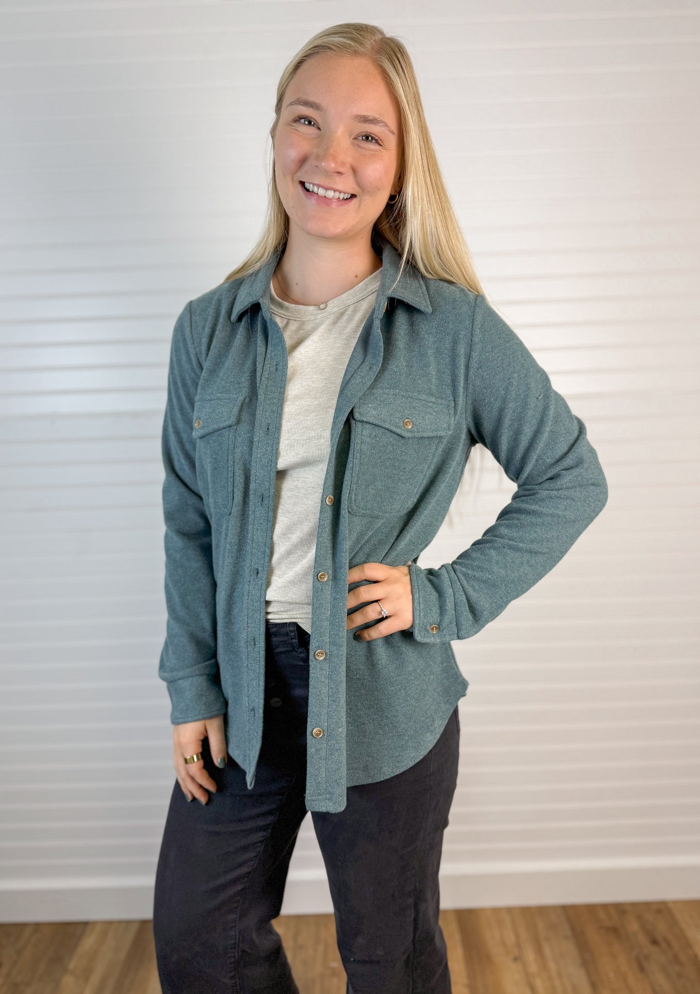 Plush Soft Lightweight Shacket (3 colors)