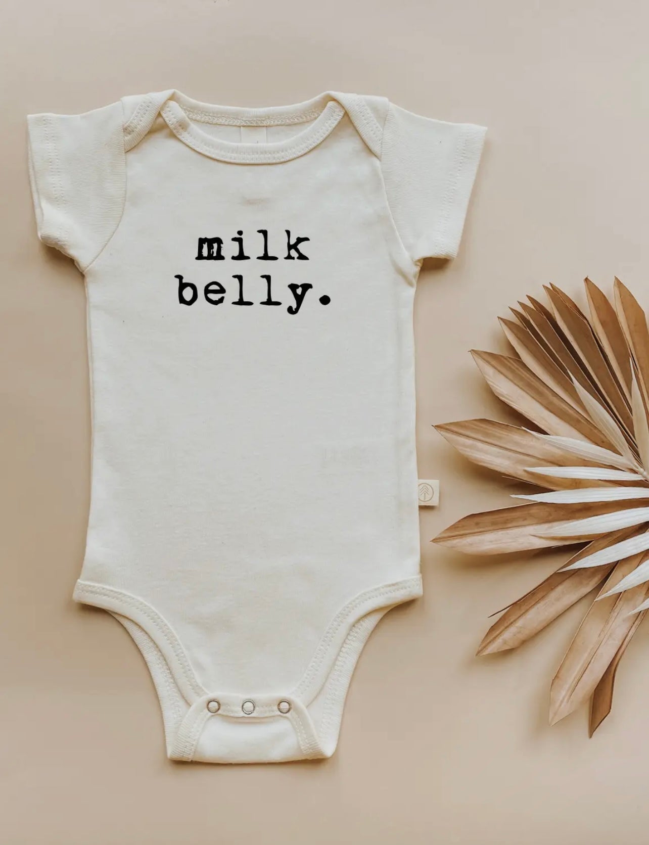 “Milk Belly” Organic Cotton Onesie - Main Image