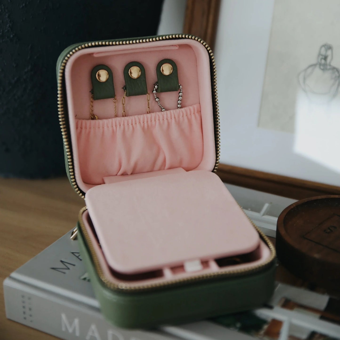 Darling + Divine Travel Jewelry Case