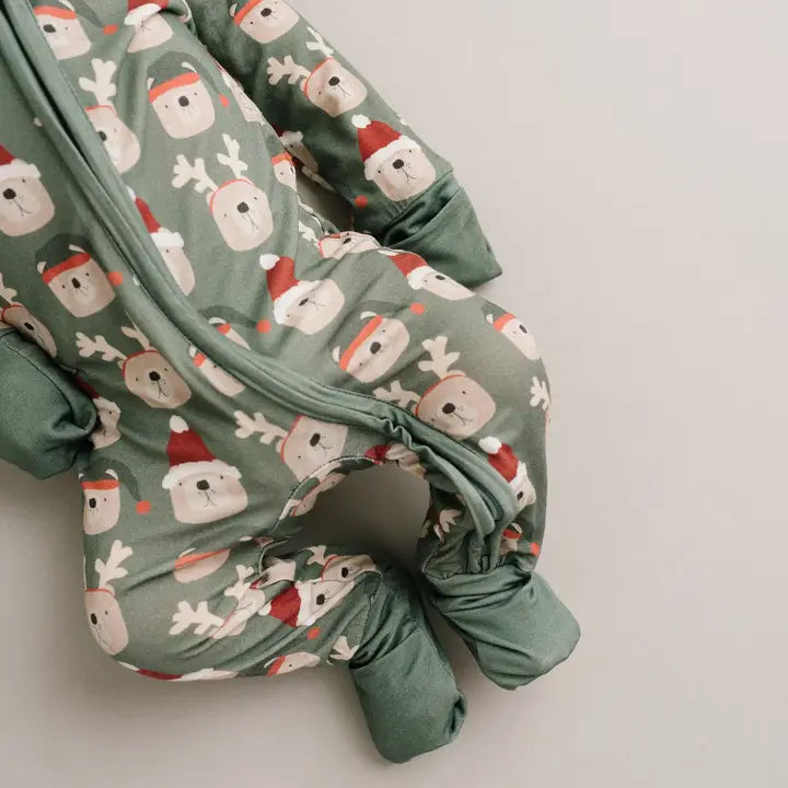 Christmas Bears Bamboo Sleeper