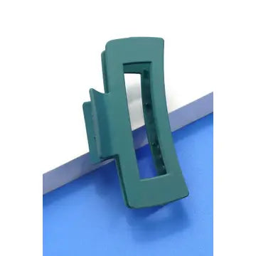 Large Rectangle Claw Clip (7 colors)