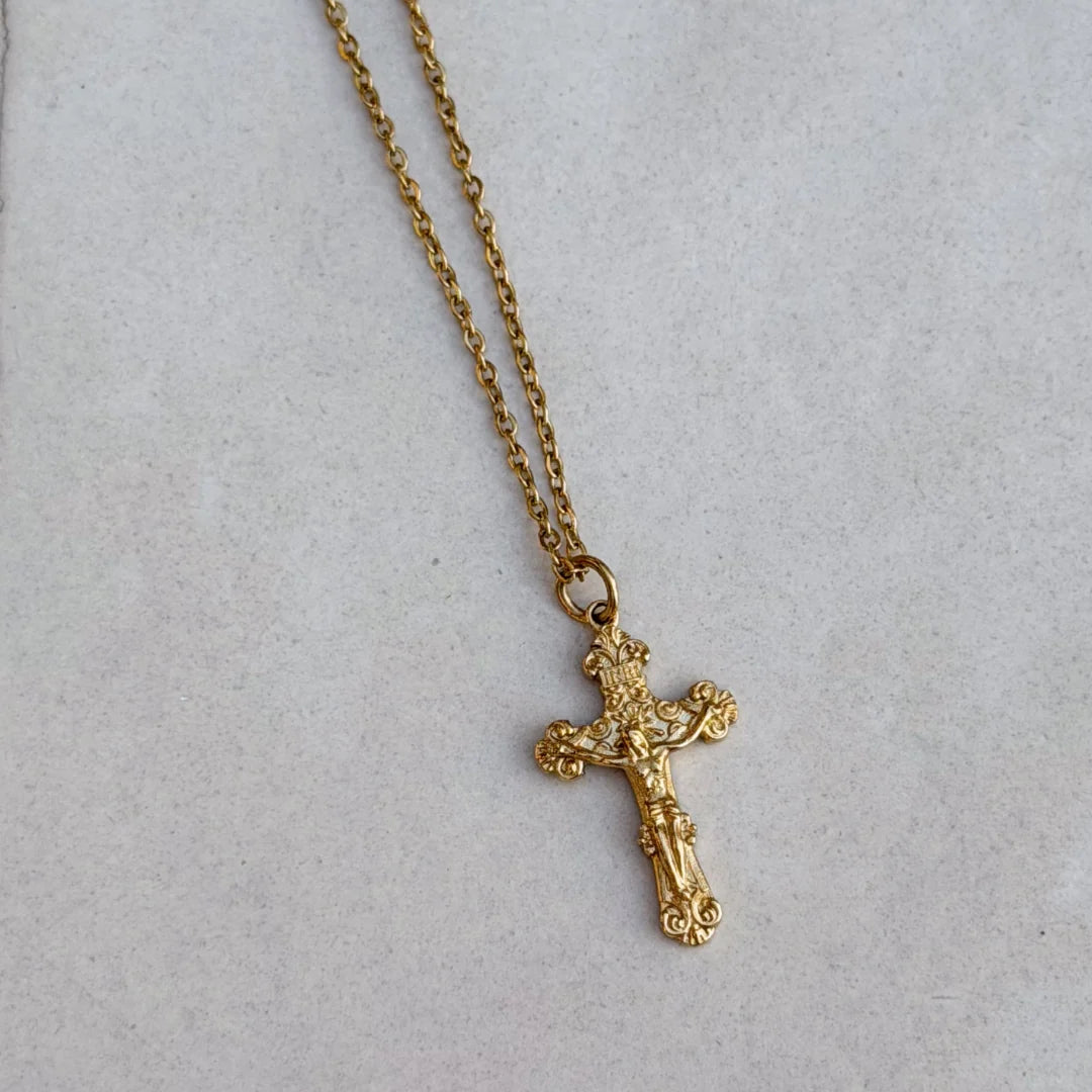 Vintage Crucifix Necklace