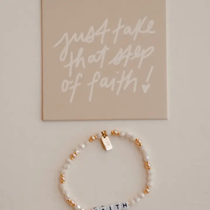 Beaded Faith Bracelet