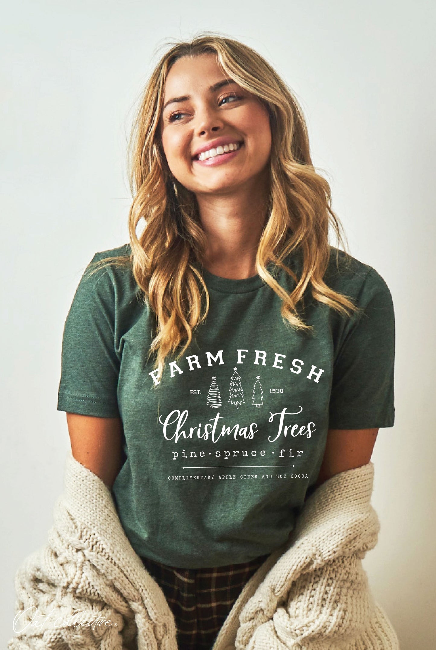 Farm Fresh Christmas Graphic Tee