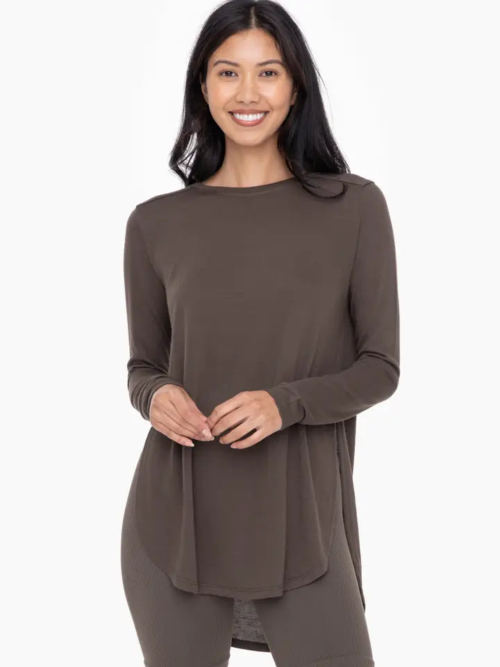 Long Sleeve Flow Top (2 colors)