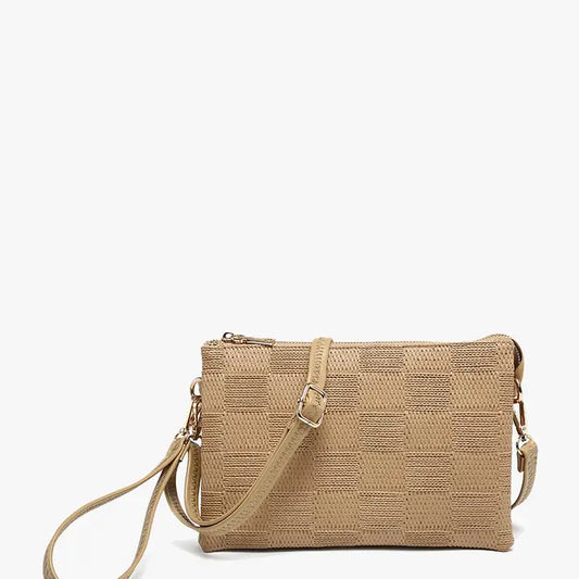Izzy Checker Crossbody Bag (2 colors)