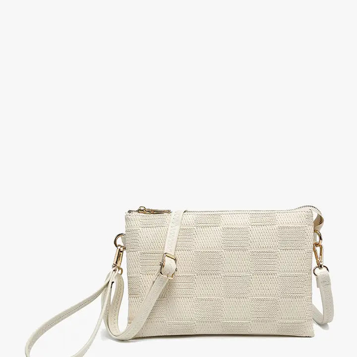 Izzy Checker Crossbody Bag (2 colors)