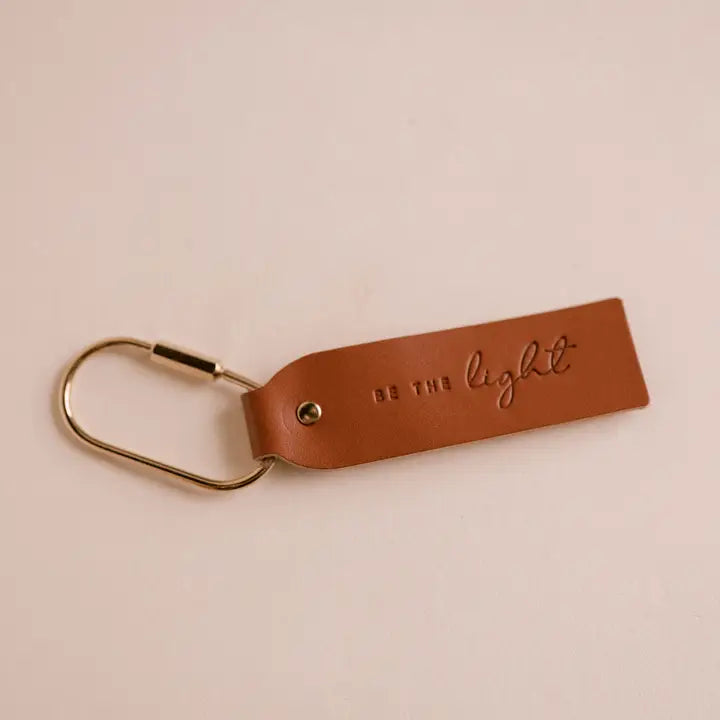 Be the Light Camel Key Fob Keychain