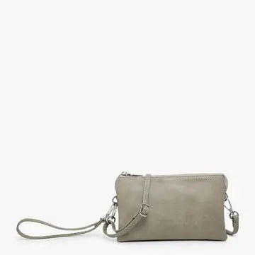 Vegan Leather Crossbody/Wristlet (5 colors)
