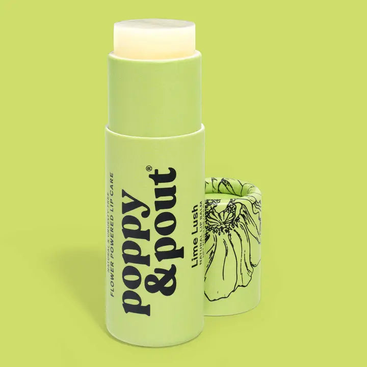 Poppy & Pout Lip Balm - Lime Lush