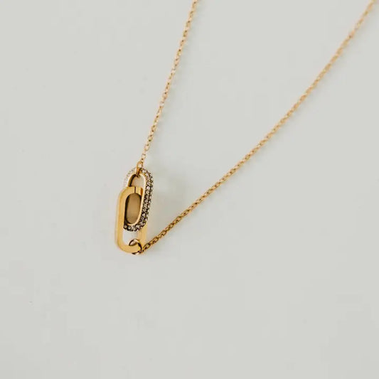 Diamond Link Chain Necklace - WATERPROOF