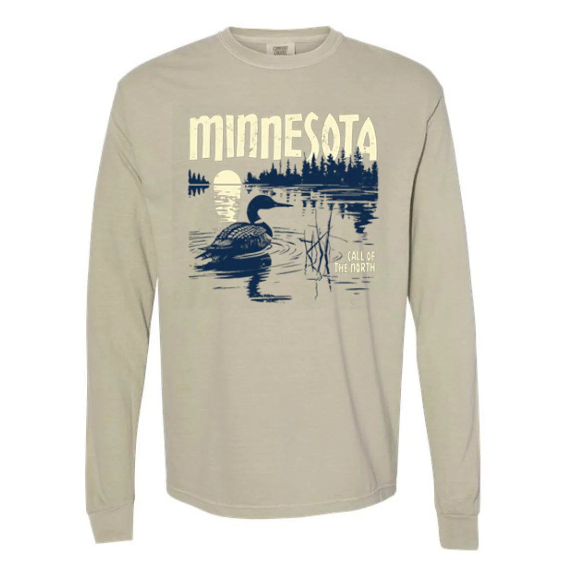 MN Loon Long Sleeve - Sandstone