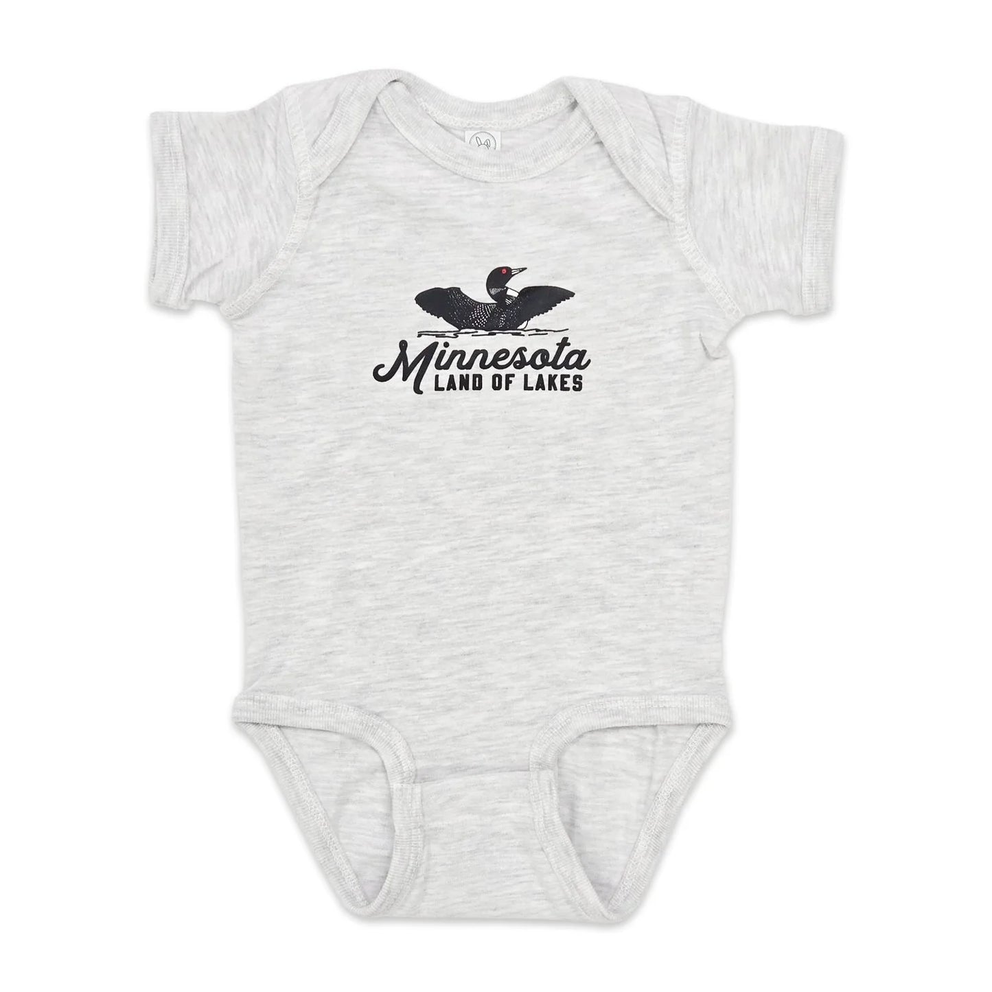 Minnesota Loon Onesie - Grey