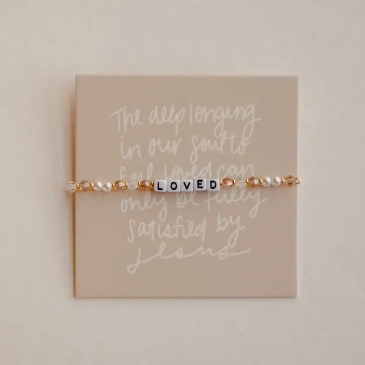 Beaded Loved Bracelet