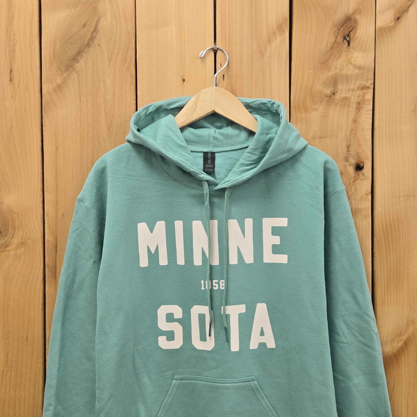 Minne 1858 Sota Hoodie - Aqua
