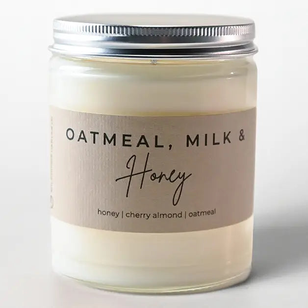 Oatmeal, Milk & Honey Soy Candle - 7oz