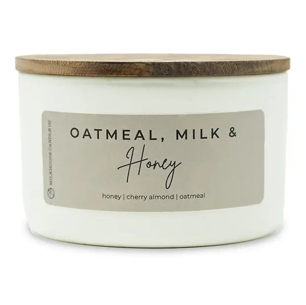 Oatmeal, Milk & Honey Soy Candle - 10oz