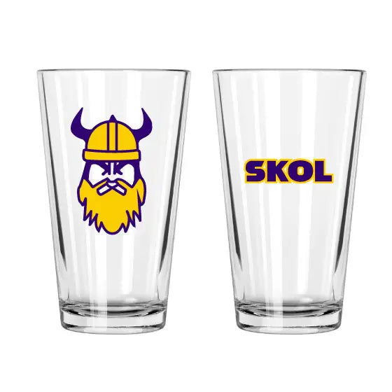 Minnesota Skol Pint Glass - 16oz