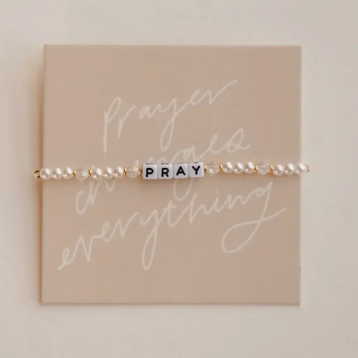 Beaded Pray Bracelet