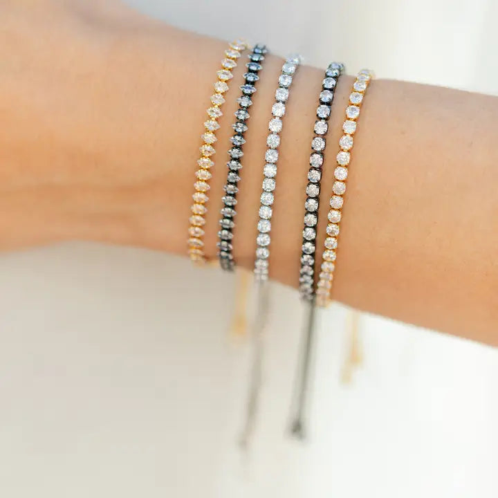 Pully Tennis Bracelet (2 colors)